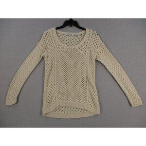 Eight‎ Eight Eight Womens Open-Knit Cotton Sweater Size - L